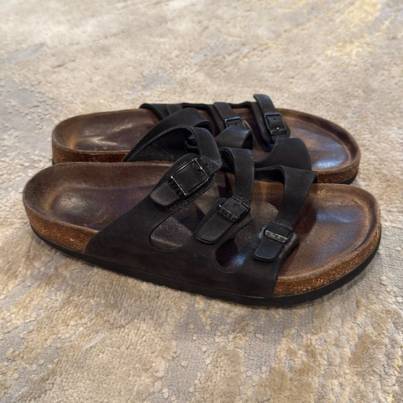 Birkenstock Florida Soft Footbed Birko-Flor Women's Size 39 US